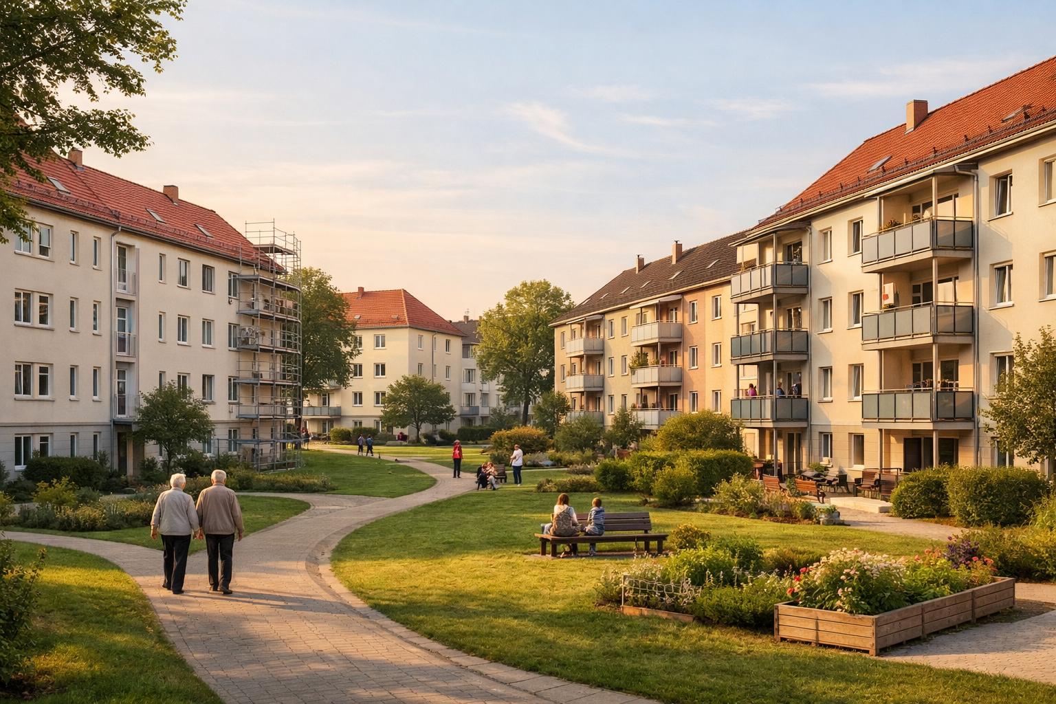 Wohnbau in Bewegung – Sanierung, Verdichtung und neuer Wohnraum